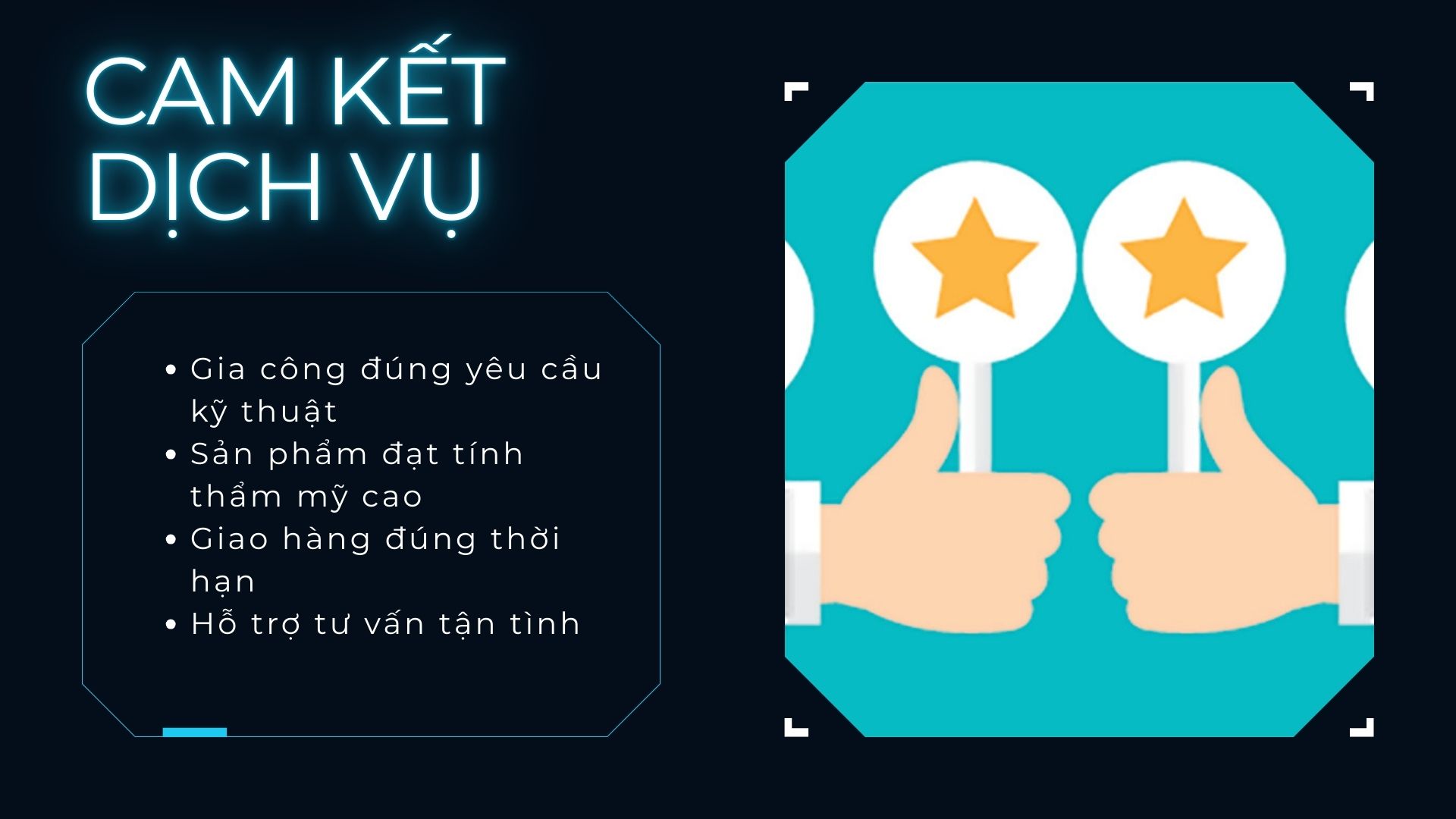 Cam kết dịch vụ tại KZ TECH