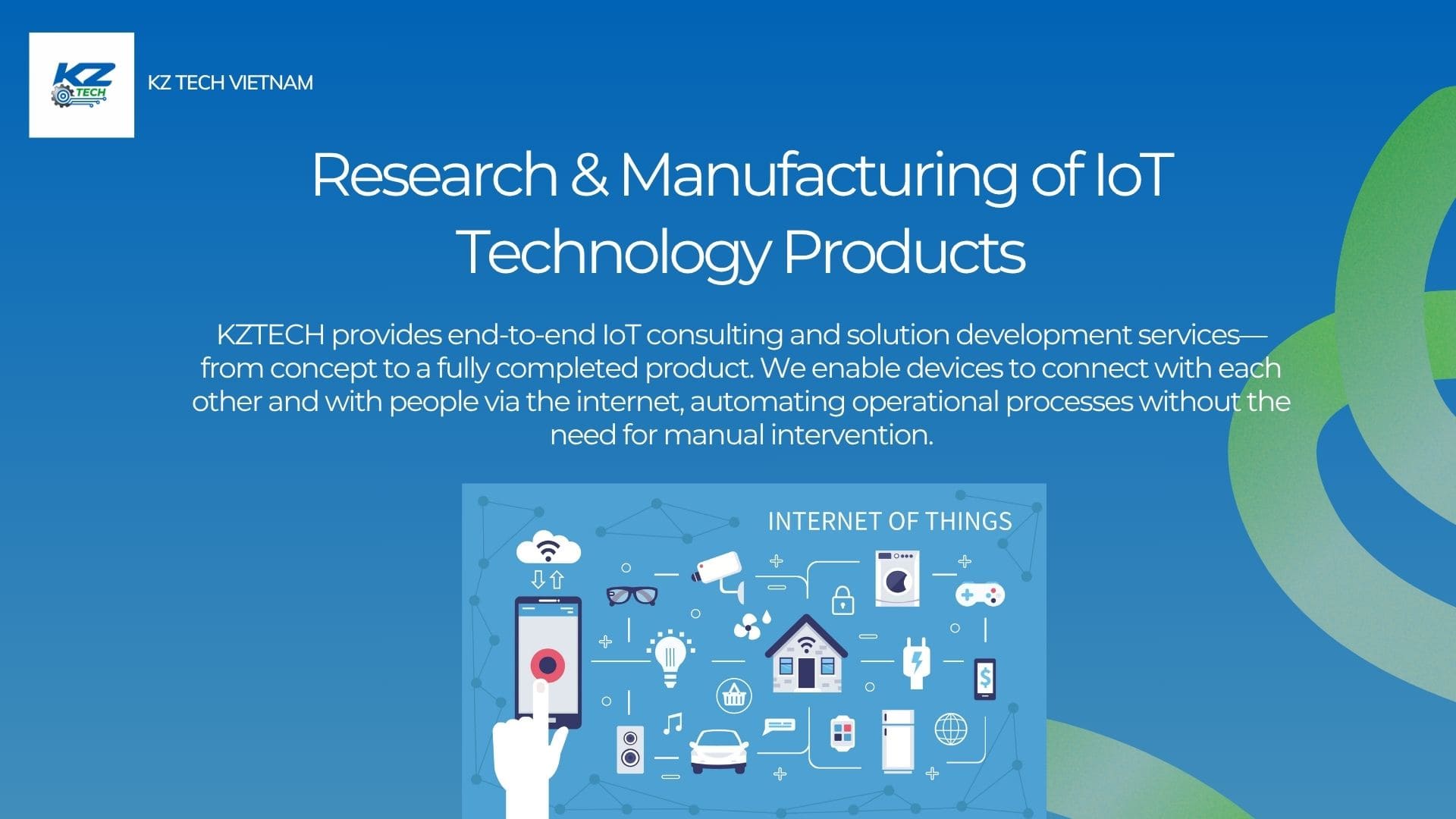 Research & Manufacturing of IoT Technology Products