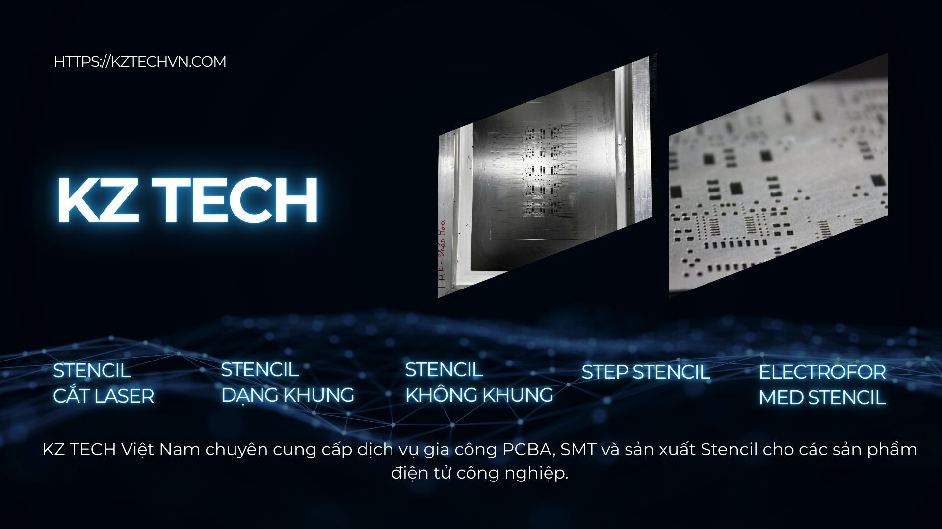 Phân loại gia công Stencil